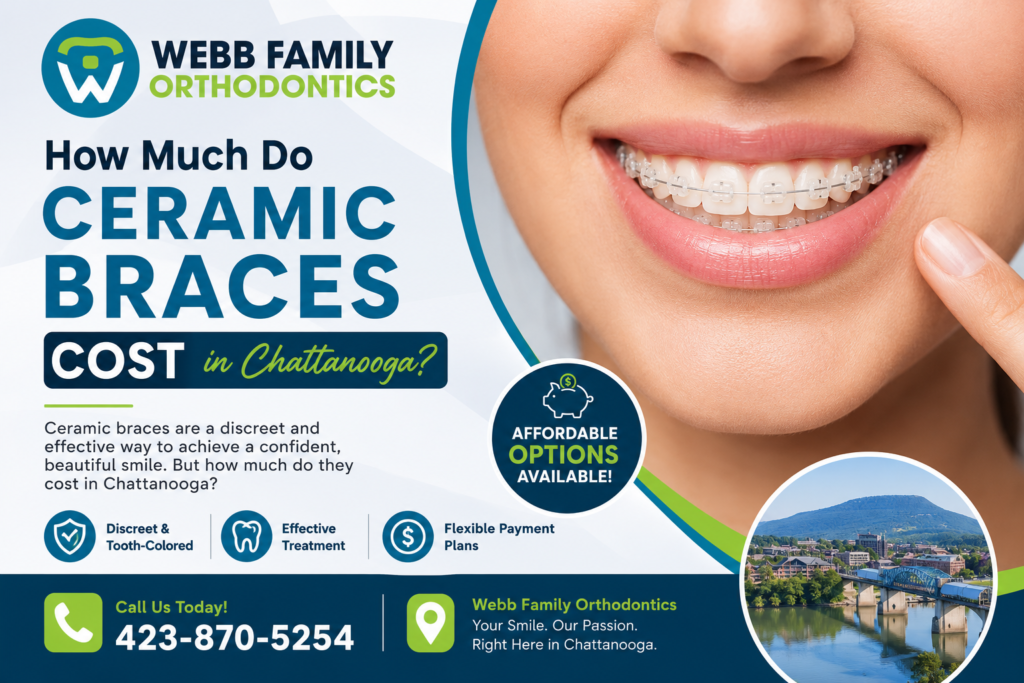 How Much Do Ceramic Braces Cost in Chattanooga?