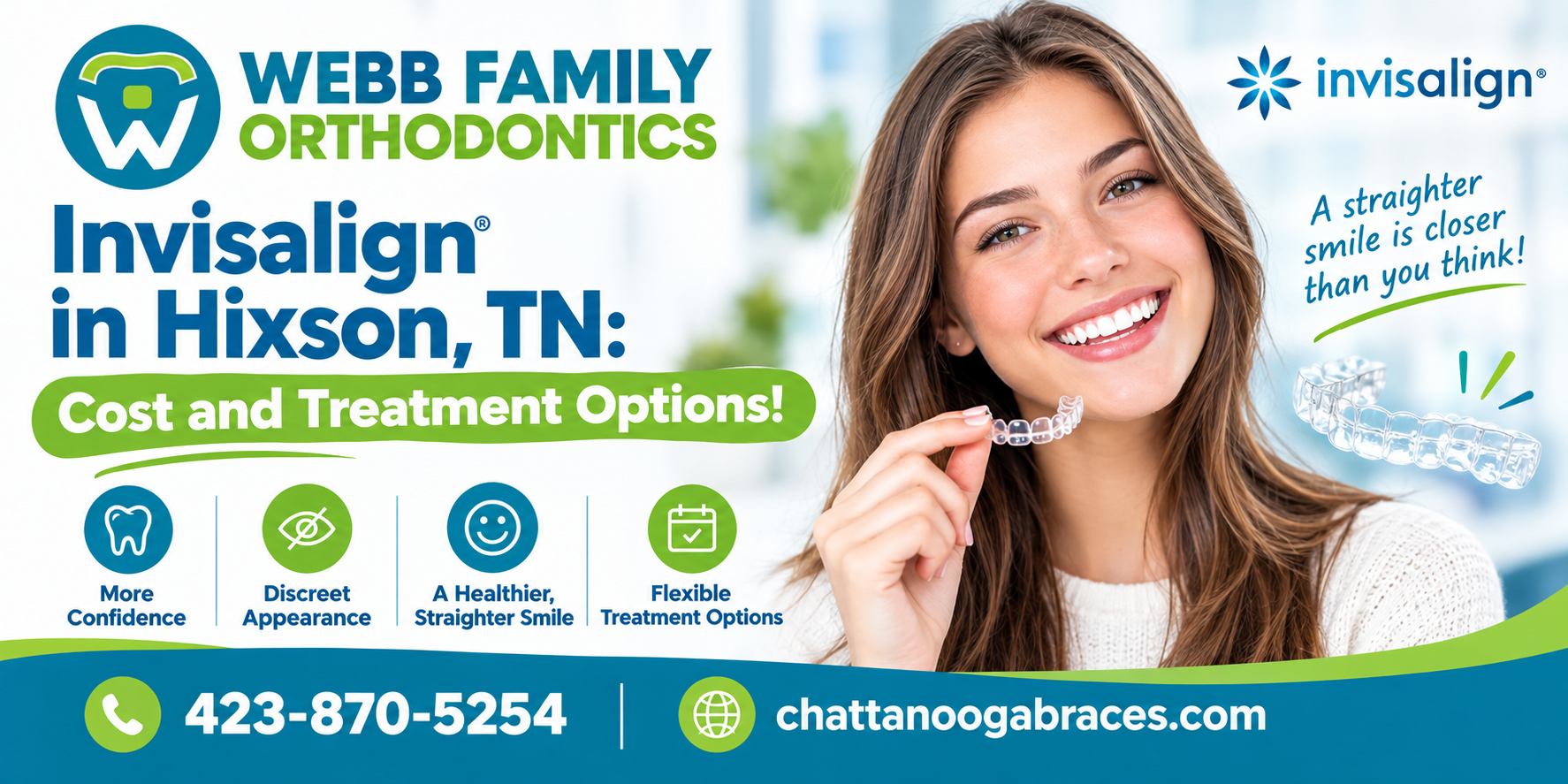 Invisalign in Hixson, TN: Cost and Treatment Options!